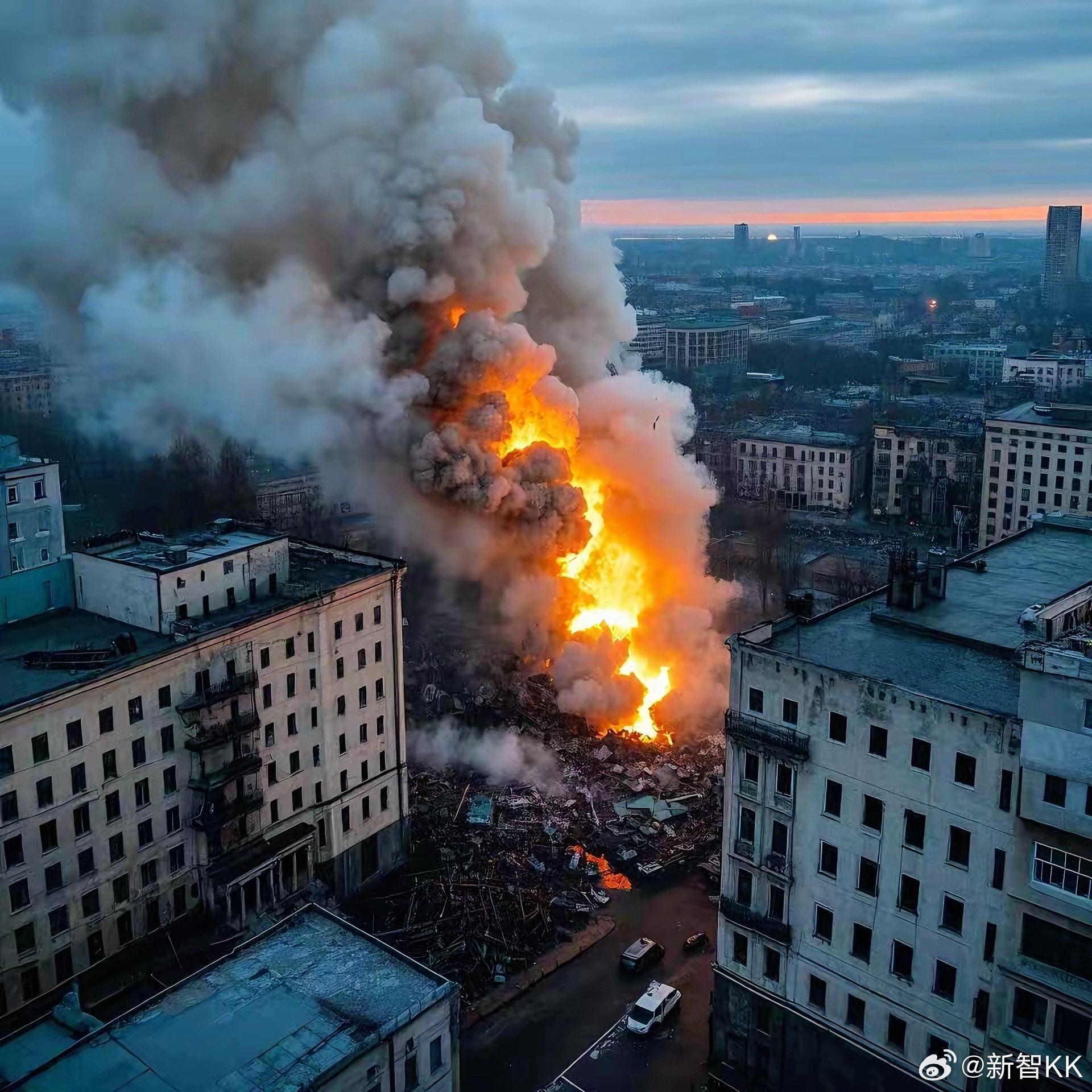 乌克兰首都基辅警报频传，爆炸声震动人心！究竟发生了什么？深度解析事件全貌。